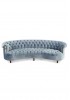 Lura Curved Buttoned Sofa 3 Seater